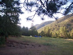 Campsite at Sioux